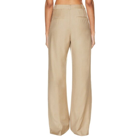 Loulou Studio Sbiru Pants in Beige XSmall New Womens Tailored Trousers - Picture 3 of 16